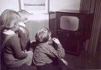 1953 wurden Fernseher oft nur gemietet. Quelle: Staatsarchiv Hamburg